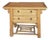 Old Chinese Elm Wood Desk With Hidden Chair For Sale