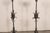 Mid 20th Century French Forged Iron Floor Candlesticks, 5 Ft For Sale In Atlanta - Image 6 of 13