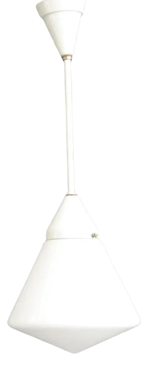 Conical Phillips Opaline Light, 1920s