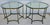 Vintage Labarge Side Tables Brass Glass Hoof Footed Octagonal Pair For Sale - Image 12 of 12