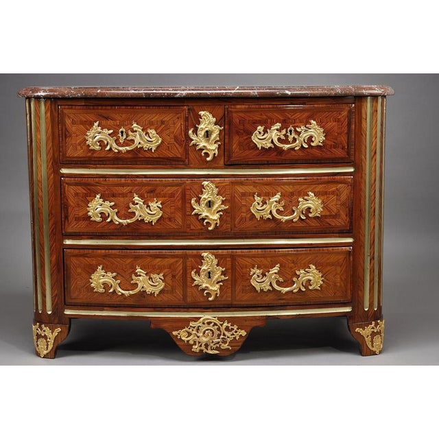 Early 18th Century Regency Chest of Drawers attributed to Pierre Moulin, 1720 For Sale - Image 5 of 18