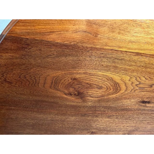 Wood 19th Century Antique Large Victorian Eastlake Style Solid Walnut Parlor Center Table For Sale - Image 7 of 11