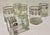 Mid 20th Century Mid 20th Century Mid-Century Modern San Francisco Cable Car Lowball Glasses - Set of 6 For Sale - Image 5 of 7
