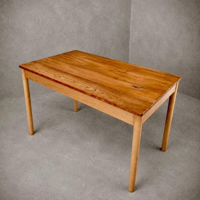 Mid-Century Modern Blonde Elm and Beech Dining Table and Chairs from Ercol, 1960s, Set of 5 For Sale - Image 13 of 16