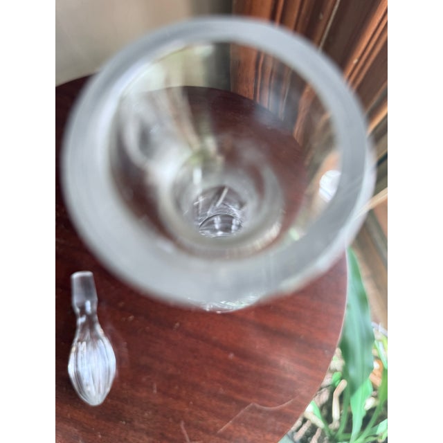 Late 19th Century Mid Century Modern Crystal Decanter For Sale In New York - Image 6 of 11