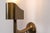 This exquisite and rare pair of model 2080 wall lamps was designed by the legendary max ingrand and produced by the...