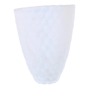 Orrefors Frosted Raspberry Vase