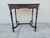Mahogany & Inlaid Burlwood Side Table For Sale - Image 4 of 9