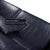 Black Leather 3-Seater Sofa from Brühl For Sale - Image 4 of 8