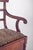 Chair with Striped Upholstery, 19th Century For Sale - Image 4 of 11