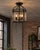 Metal Quoizel Norfolk Industrial Style 3 Light Semi Flush Mount Light For Sale - Image 7 of 7