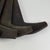 Rare to Market Set of 4 Primitive Antique Cobbler's Wood Boot Forms in Stained Black For Sale - Image 15 of 16