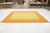 Orange 9 X 12 Handmade Modern Tibetan Wool & Silk Rug in Warm Golden With Traditional Deisgn For Sale - Image 8 of 10