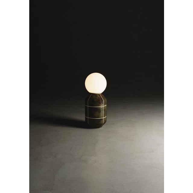 Ceramic Base Table Lamp by Svitanok, in New conditions. Designed from 2000 European Plug (up to 250V).