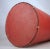 Mid-20th Century Modern French Red Leather Cylindrical Umbrella Stand by Hermès Paris For Sale - Image 9 of 12