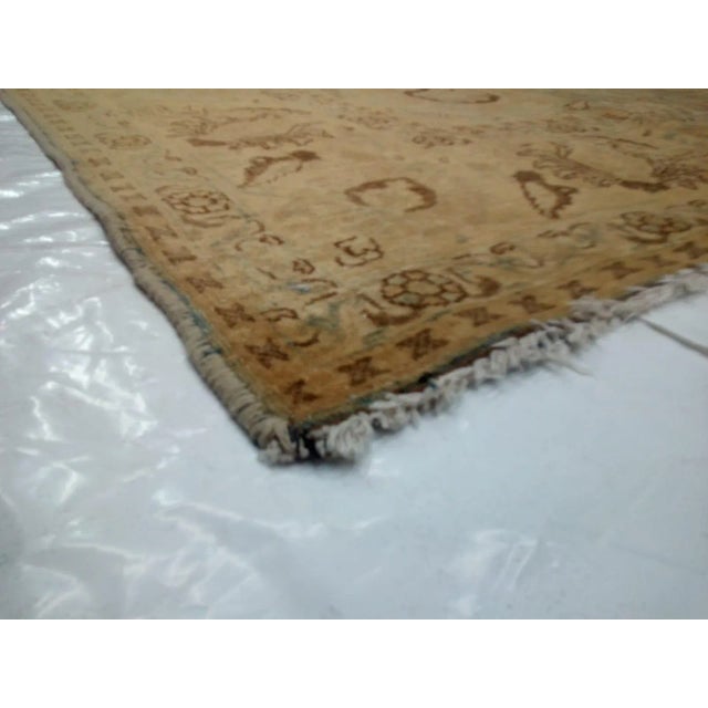 Textile Early 20th Century Antique Persian Tabriz Rug - 8′4″ × 12′ For Sale - Image 7 of 9