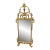 19th C Palatial Italian Gold Gilt Highly Carved Wood Ornate Mirror For Sale