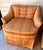 Vintage Mid Century Modern Stripe Arm Chairs For Sale - Image 4 of 9