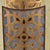 Ornamental & Decorative Materials Italianate Gold Leaf and Cream Colored 3 Panel Room Divider Screen For Sale - Image 7 of 12