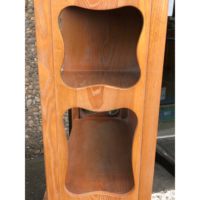 Chinoiserie Vintage Davis Cabinet Company Bookcase For Sale - Image 3 of 11