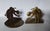 Art Deco Antique Art Deco Golf Bookends, Brass Desk or Office Accessory For Sale - Image 3 of 5