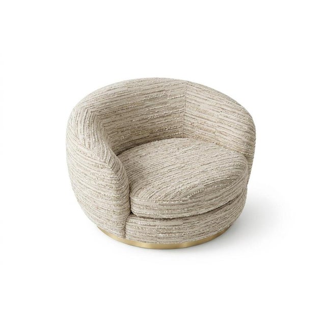 Tregua Swivel Chair by Moanne For Sale - Image 6 of 7