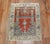 Scroll Motif Red Fine Quality Turkish Sivas Rug, Early 20th Century - 2'2" x 2'8" For Sale In New York - Image 6 of 6