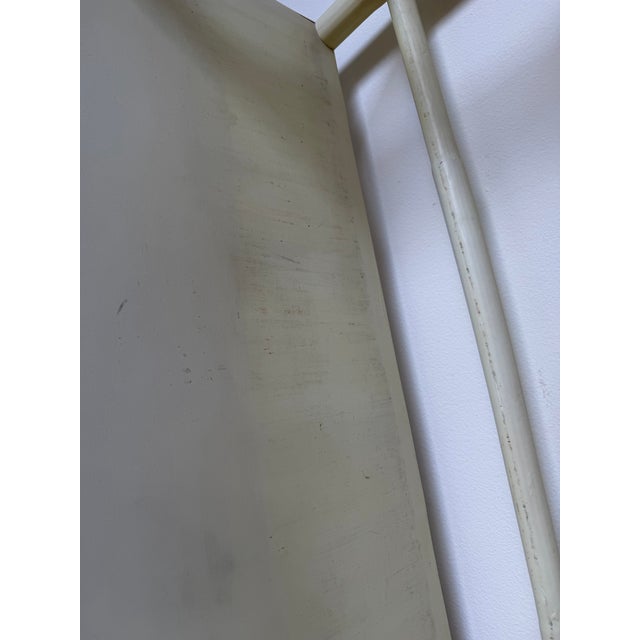 Vintage Coastal Faux Bamboo and Rattan Five-Tier Étagère Shelving Units – A Pair For Sale - Image 9 of 12