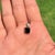 Mid-Century Modern Modernist 2.69ct Emerald-Cut Black Diamond Solitaire Pendant in 14k White Gold For Sale - Image 3 of 13