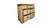 This antique primitive cabinet exudes rustic charm with a weathered paint finish and original hardware. An early 20th...