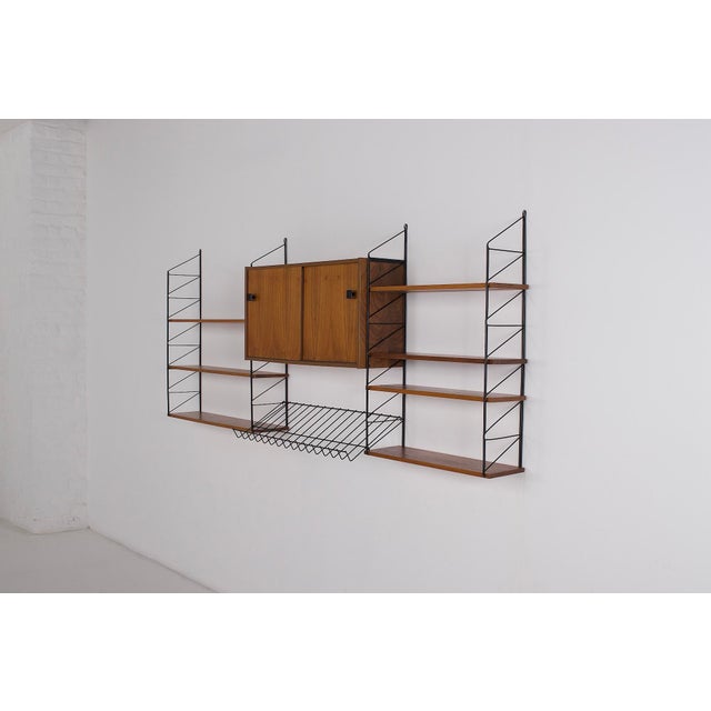 Modern Teak Wall Shelf, 1960s For Sale - Image 11 of 11