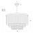 Regina Andrew Cabaret Fringe Chandelier, Ivory For Sale In Detroit - Image 6 of 7