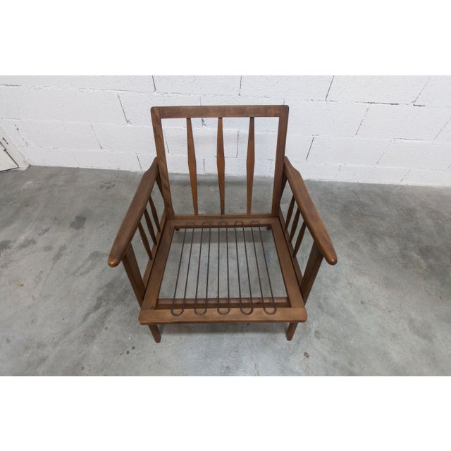 Scandinavian Scottish Collapsible Teak Armchair, 1960s For Sale - Image 13 of 18