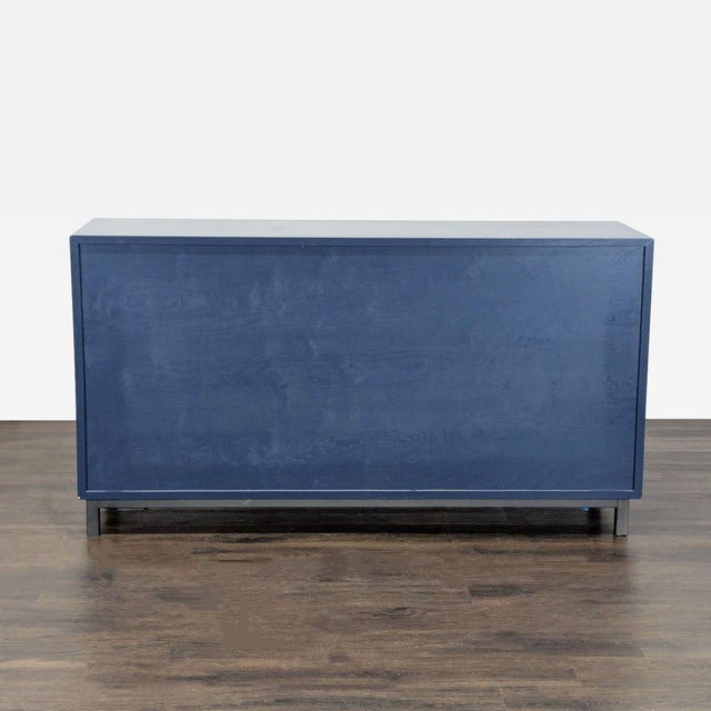 Room & Board Copenhagen Modern Navy 10-Drawer Dresser For Sale In San Francisco - Image 6 of 10