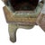 Vintage Japanese Cast Iron Pagoda Garden Lantern Verdigris Marked Japan For Sale In Los Angeles - Image 6 of 15
