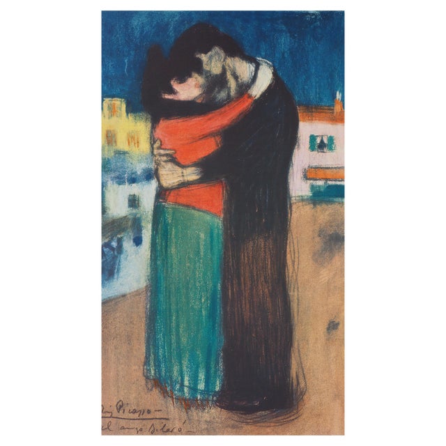 Pablo Picasso after Toulouse-Lautrec, Couple in Love, Lithograph For Sale