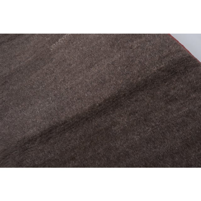 Coffee Vintage Turkish Tulu Rug 2'4'' X 6'12'' For Sale - Image 8 of 12