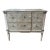 Hand Painted French 2-Drawer Commode For Sale
