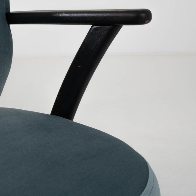 20th Century Danish Upholstered Armchair For Sale - Image 9 of 18