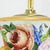 Vintage Floral Hand-Painted Brunschwig & Fils Wooden Table Lamps With Green Faux Marble Bases - a Pair For Sale - Image 13 of 18