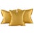 Designer Vicki Payne Free Spirit Yellow & Cream Polka Dot Pillow Covers- Pair For Sale - Image 4 of 5