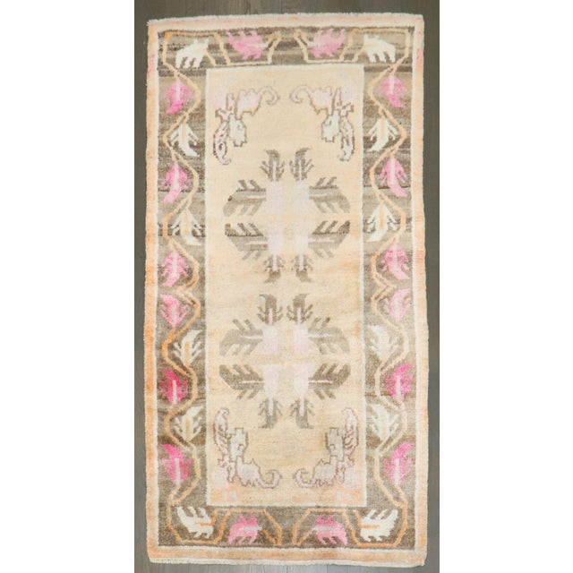 Asian Vintage Zabihi Collection Tibetan Rug - 2'8" x 4'11" For Sale - Image 3 of 6