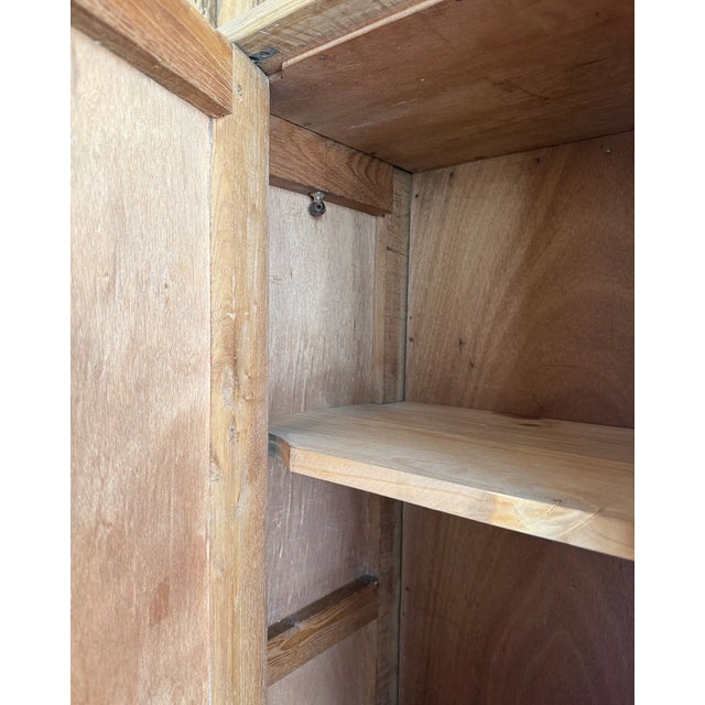 Art Deco Oak Bookcase, 1940s For Sale - Image 14 of 16