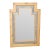 Sarreid Wood and Metal Hollywood Regency Style Mirror For Sale