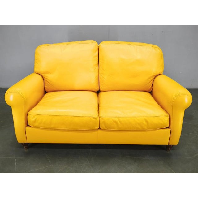 1990s Leather George Sofa from Poltrona Frau, Italy, 1992 For Sale - Image 5 of 18