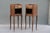 Wood 1960s Pair of French Louis XV Style Tiny Side Tables Nightstands For Sale - Image 7 of 12