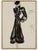 Add Parisian elegance to your bedroom, dressing room, or walk-in closet with this vintage fashion art print reproduction....