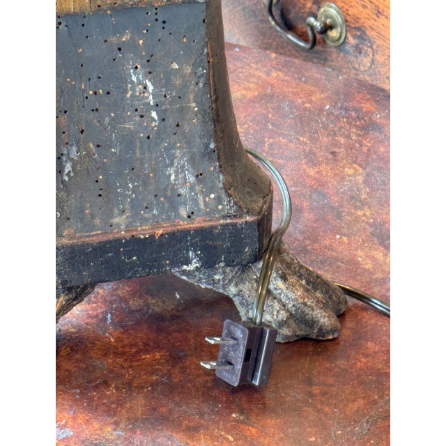 19th Century Italian Altarstick Lamp For Sale - Image 9 of 9