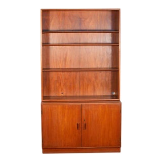 Børge Mogensen for Søborg Danish Teak Cabinet & Bookshelf For Sale