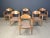 Vintage Spanish Wooden Armchairs, 1990s Set of 6 For Sale - Image 9 of 13